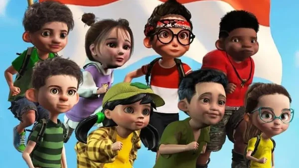 Film animasi Merah Putih One For All.(DOK 21cineplex.com.)
