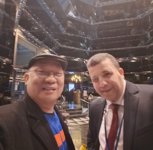 Wilson Lalengke Tiba Di New York Disambut Pejabat PBB