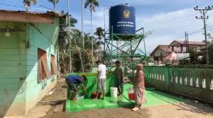 Aktivitas warga mulai menggunakan air bersih untuk kebutuhan sehari hari Foto DokumentasiBakom RI