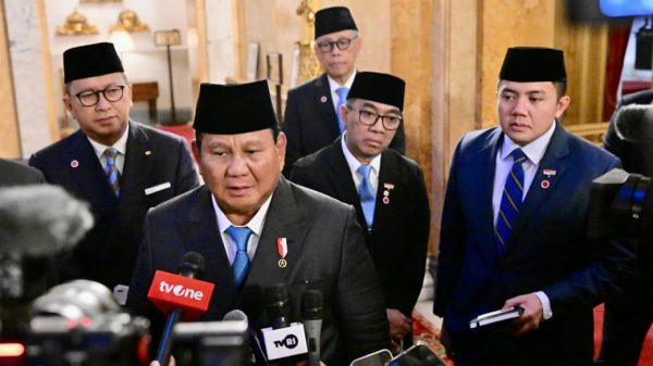 Presiden Prabowo menyampaikan bahwa Perdana Menteri (PM) Inggris Keir Starmer telah menyepakati kemitraan strategis baru antara Republik Indonesia dan Inggris Raya. (Foto: BPMI Setpres)