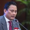 Wakil Menteri Keuangan II Thomas Djiwandono. Profil Thomas Djiwandono. Thomas Djiwandono calon Gubernur BI.(ANTARA FOTO/ADITYA PRADANA PUTRA)