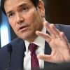 Menteri Luar Negeri AS Marco Rubio memberikan kesaksian dalam sidang Komite Hubungan Luar Negeri Senat untuk meneliti kebijakan AS terhadap Venezuela di Capitol Hill di Washington DC 28 Januari 2026 Militer AS menyerbu Caracas pada 3 Januari dan menangkap Nicolas Maduro musuh lama Washington dari kalangan kiri dan istrinya Cilia Flores Foto oleh SAUL LOEB  AFP via Getty Images