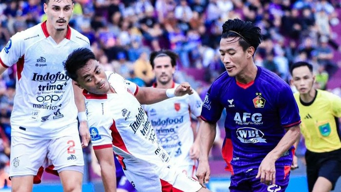 Laga Persik Kediri vs Bali United Foto Dok Persik Kediri