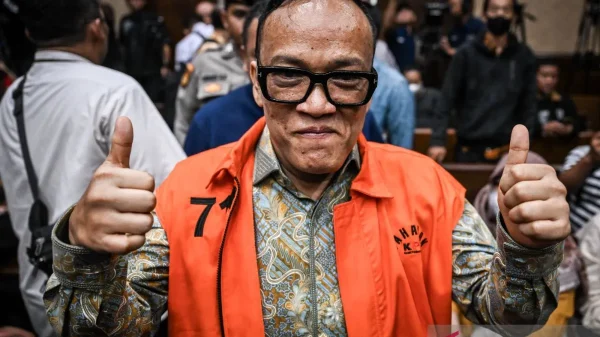 Terdakwa Immanuel (Noel) Ebenezer Gerungan mengaku telah menerima gratifikasi senilai Rp3,36 miliar selama menjabat sebagai Wakil Menteri Ketenagakerjaan periode 2024-2025. Foto: Dok. Antara