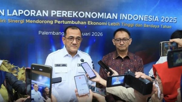 Sekretaris Daerah (Sekda) Sumsel Edward Candra (Foto: Istimewa/Humas Pemprov Sumsel)