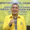Anggota DPR Andar Amin Harahap terpilih secara aklamasi menjadi Ketua DPD Partai Golkar Sumut Liputan6comReza Efendi
