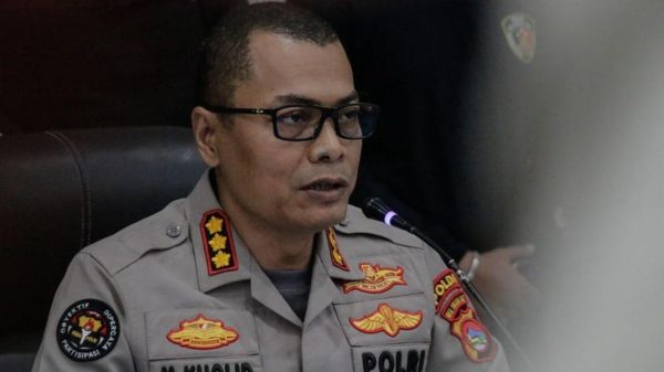 Kabid Humas Polda NTB, Kombes Pol Muhammad Kholid, bicara pemeriksaan Kasatresnarkoba Polres Bima (Dok: Antara)