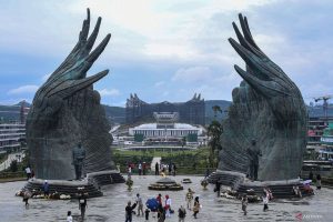 Ibu Kota Nusantara IKN Kalimantan Timur Foto Antara