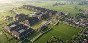  Ilustrasi bangunan Sekolah Rakyat pascabencana Foto dok KemenPU