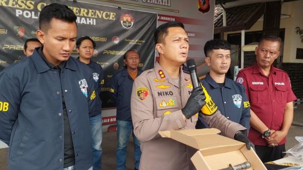 Polisi tangkap dua pelaku pembunuhan siswa SMP di Kampung Gajah Bandung Antara