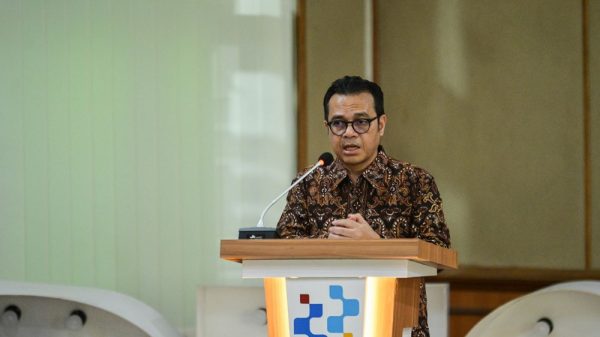  Wamenkomdigi Nezar Patria memberikan keynote speech dalam acara Workshop Cybersecurity di BPSDMP Komdigi Yogyakarta Bantul DI Yogyakarta Sabtu 31012026 Foto AnharKomdigi