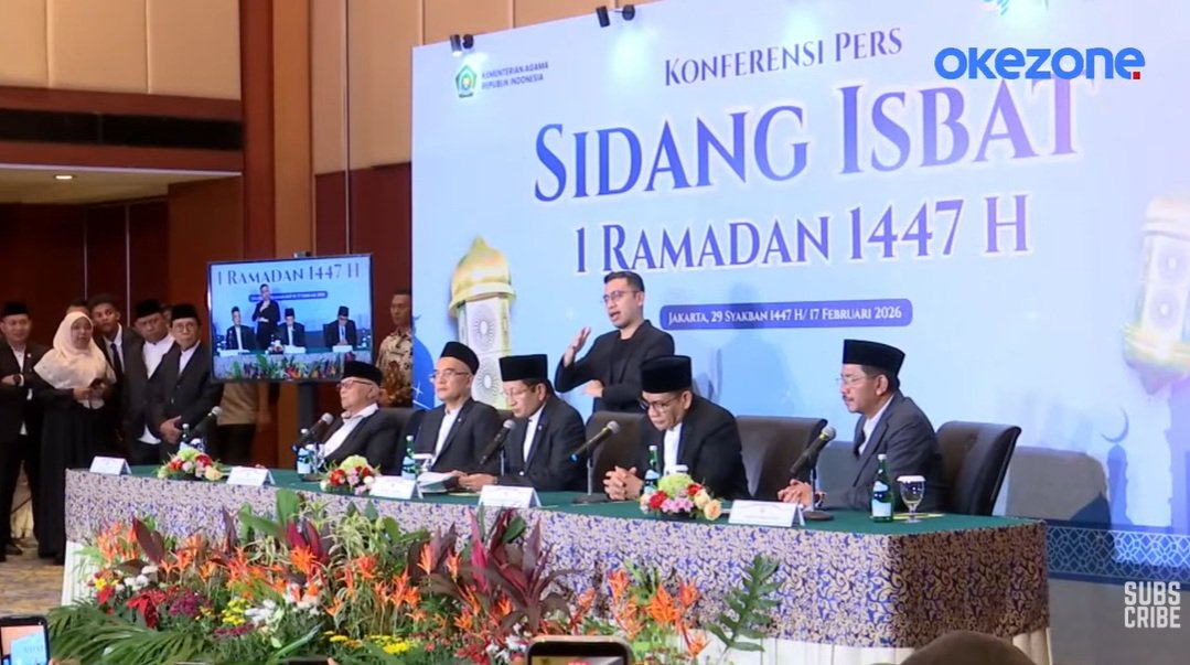 Pemerintah Tetapkan 1 Ramadhan 1447 Hijriah Kamis 19 Februari 2026