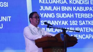 Kepala Badan Narkotika Nasional BNN Komjen Suyudi Ario Seto menghadiri kegiatan launching Nasional Indonesia Bersinar Foto Istimewa