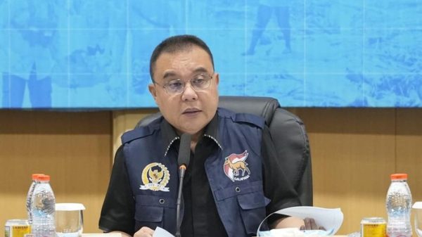 Wakil Ketua DPR Sufmi Dasco Ahmad rapat Satgas Pemulihan Pascabencana DPR dan Satgas Percepatan Rehabilitasi dan Rekonstruksi Pascabencana Pemerintah di Banda Aceh Aceh Sabtu 1012026 Dok DPR