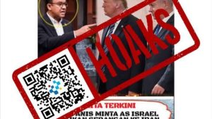 Cek Fakta Anies baswedan soal serangan Iran