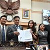 Ketua Komisi III DPR RI Habiburokhman usai memimpin RDPU Komisi III DPR RI dengan Nabilah OBrien beserta kuasa hukumnya di Gedung Nusantara II Senayan Jakarta Senin 932026