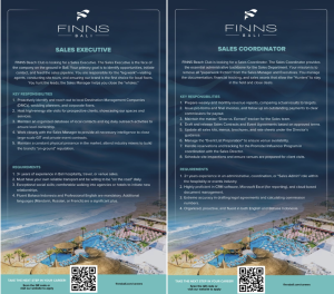 Lowongan Kerja FINNS Beach Club Bali