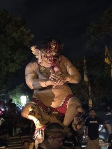 Ogoh Ogoh menyembut hari raya Nyepi Tahun Baru Caka 1948 Foto Newest Indonesia