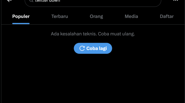 Situs twitter X error atau down Rabu malam 18 Maret 2026 Tangkapan Layar oleh Newest Indonesia