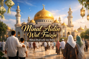 Ucapan Minal Aidin Wal Faizin 2026