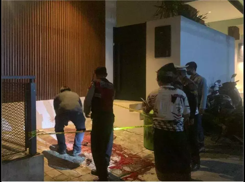 WNA asal Belanda bernama Rene Pow 49 tewas setelah menjadi korban penganiayaan brutal di sebuah vila di kawasan Kerobokan Kuta Utara Badung Bali Senin 23 Maret 2026 BeritasatucomSopian Hadi