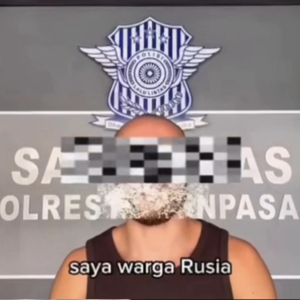 WNA nge-drift di jalanan Nusa Dua Bali Kini Ditilang Polisi. Foto: Dok. Istimewa