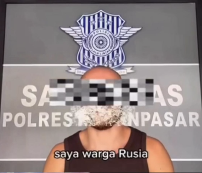 WNA nge drift di jalanan Nusa Dua Bali Kini Ditilang Polisi Foto Dok Istimewa