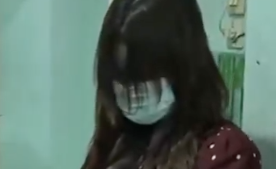 Wike Rahayu Pengemudi mobil Honda Brio berwarna putih Yang Nabrak Warung Di Binjai, Sumatera Utara (Sumut)