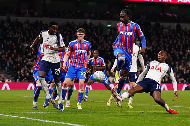 Selama pertandingan Liga Premier antara Tottenham Hotspur dan Crystal Palace di Stadion Tottenham Hotspur di London Inggris Raya pada 5 Maret 2026 Foto oleh Harvey MurphyNews ImagesNurPhoto via Getty Images