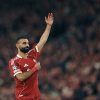 LIVERPOOL, INGGRIS - 18 MARET: (CATATAN EDITOR: Gambar ini telah disempurnakan secara digital) Mohamed Salah dari Liverpool merayakan setelah mencetak gol keempat timnya selama pertandingan Leg Kedua Babak 16 Besar Liga Champions UEFA 2025/26 antara Liverpool FC dan Galatasaray SK di Anfield pada 18 Maret 2026 di Liverpool, Inggris. (Foto oleh Alex Pantling - UEFA/UEFA via Getty Images)
