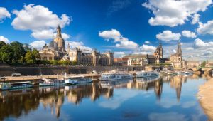 Panorama Dresden, Jerman. Foto: iStock/MikeMareen