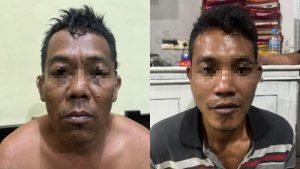 Dua pelaku pencurian puluhan besi Di Lampung