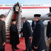 Presiden Republik Indonesia, Prabowo Subianto, tiba di Bandara Vnukovo-2, Moskow, Federasi Rusia, Senin (13/4/2026). (BPMI Setpres)