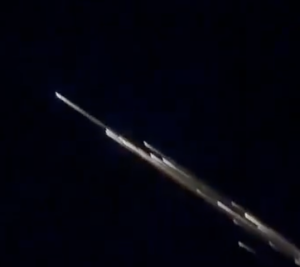 Viral meteor di Lampung