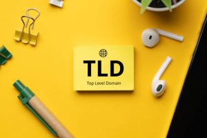 Concept business marketing acronym TLD or Top Level Domain.