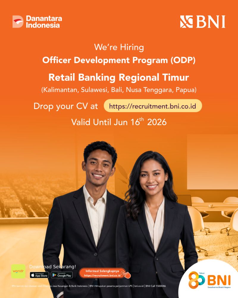 loker odp bank bni 2026