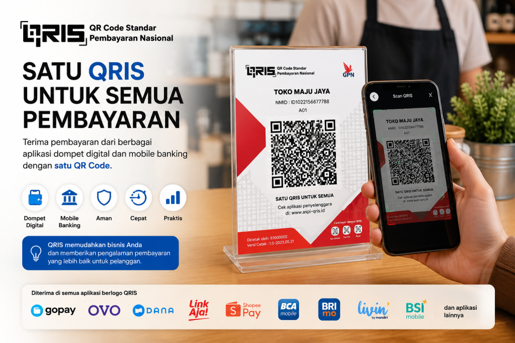 Cara Daftar QRIS Merchant Terbaru, Syarat, Proses, dan Keuntungannya