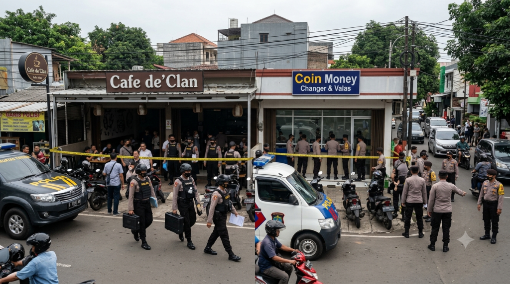 Imbas Kasus Korupsi Batu Bara Pemicu Blackout, Kafe Dan Money Changer Di Cipete Digeledah Polisi. Foto: Ilustrasi Newest Indonesia