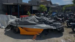 kecelakaan mclaren di sukoharjo